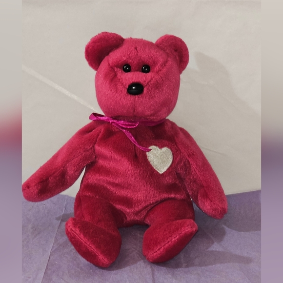 Ty Beanie Babies Valentina The Bear - Picture 1 of 6